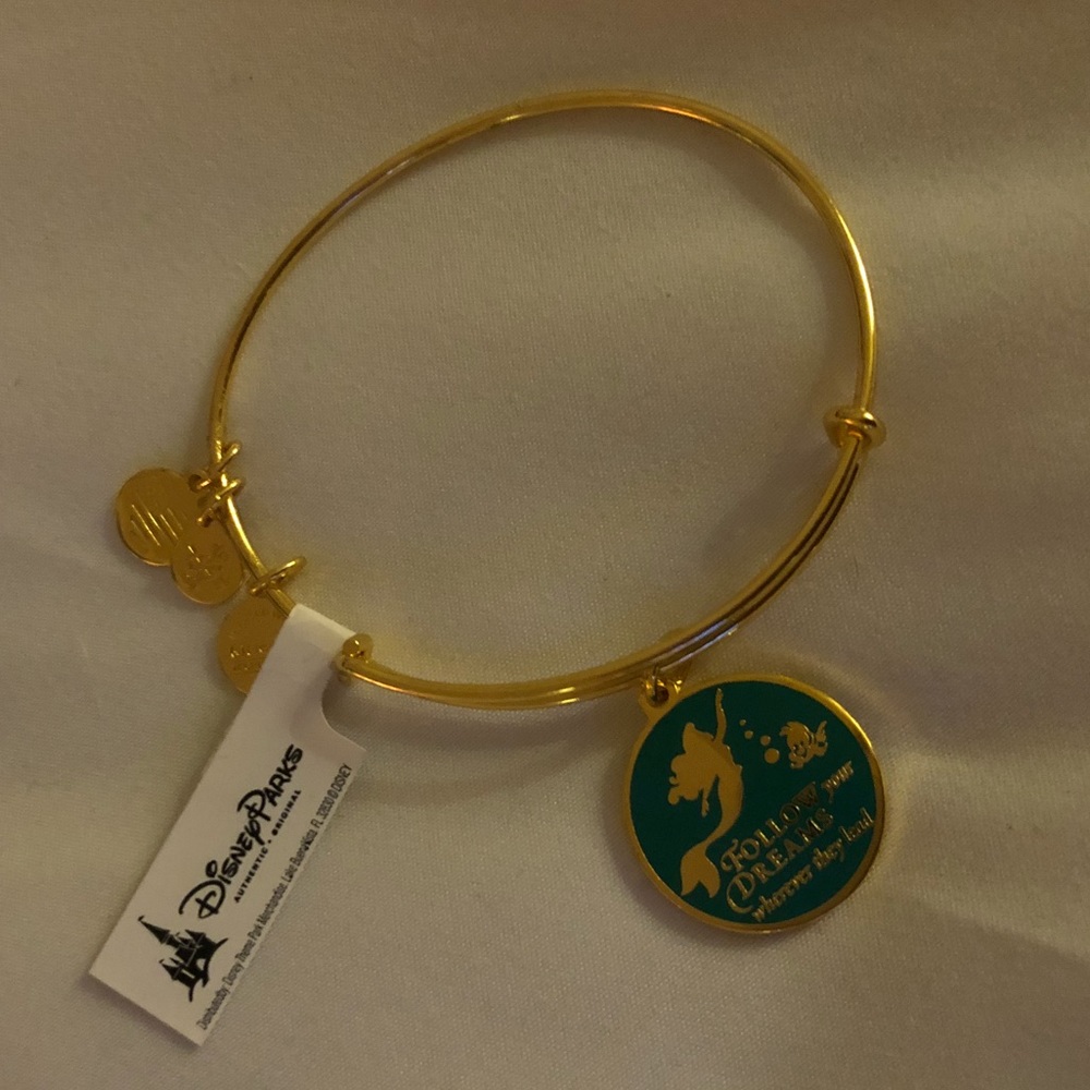 Gold Ariel/Little Mermaid Disney ALEX AND ANI